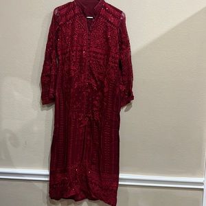 Baroque fully embroidered 3 piece suit like new
